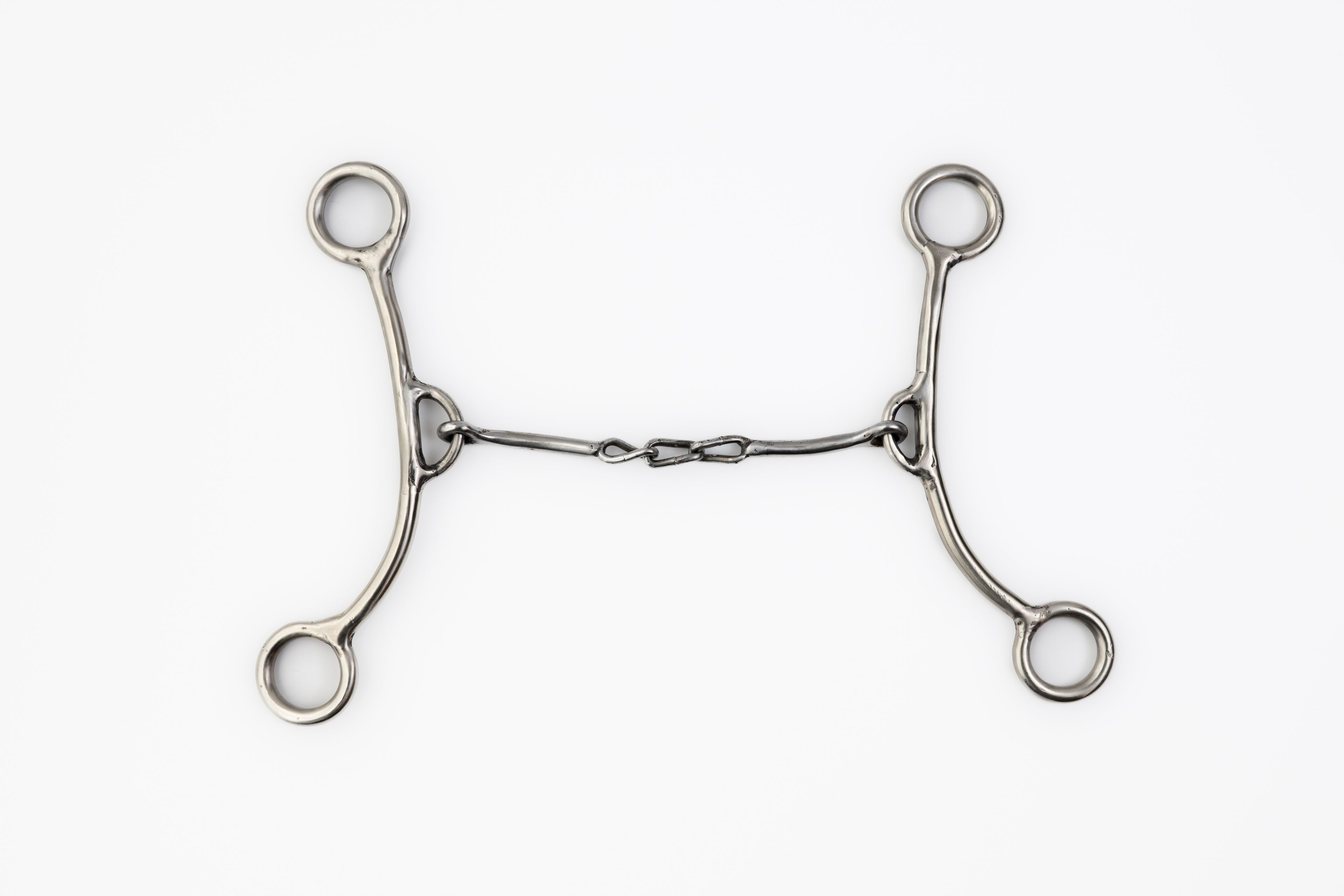 Curb Bit with Chain Mouthpiece